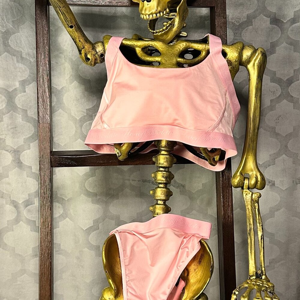 NWOT Honey Birdette Pink Set